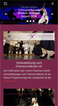 Mobile Screenshot of centroflamenco.de